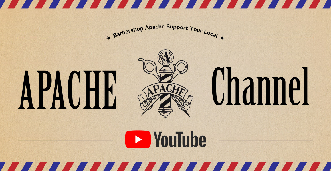Barber Apache Youtubeチャンネル