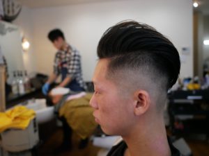 旭川 理容室 床屋 バーバー アパッシュ メンズカット 成人式 セット ヘアスタイル