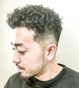 Barber Apache Mens Hairstyle Summer バーバースタイル 夏 フェード アパッシュ ジェル ポマード Pomade Gel 