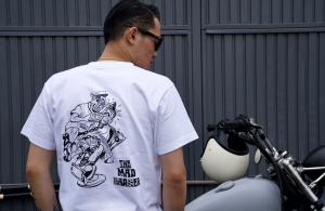 RIDE WITH APACHE "ツアーTシャツ" 【WHITE(白)】