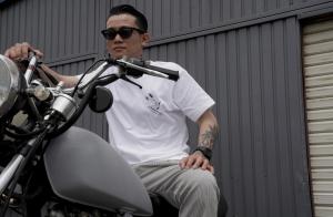 RIDE WITH APACHE "ツアーTシャツ" 【WHITE(白)】